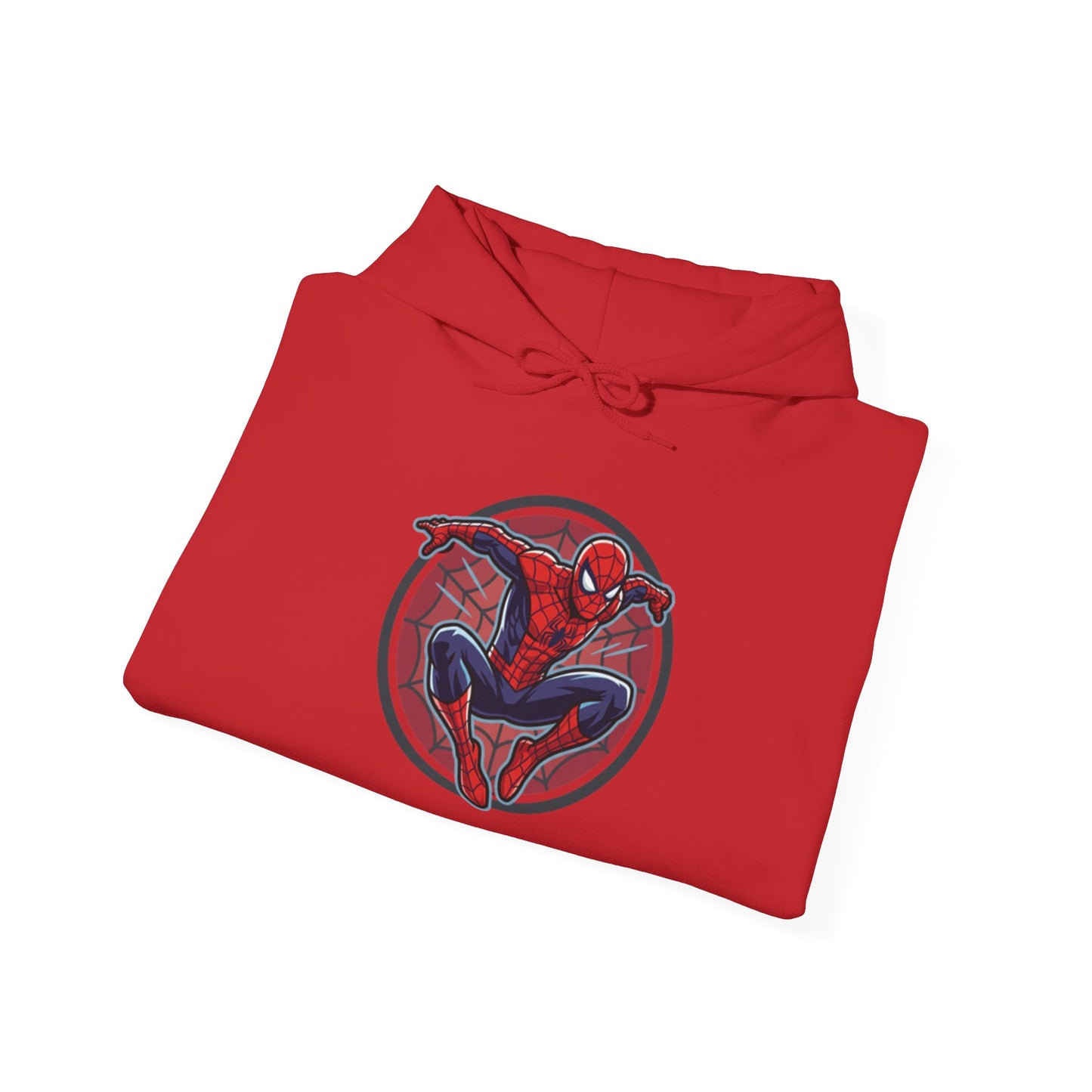 Spider-Man Graphic Hoodie — Retro City Web-Slinger Sweatshirt