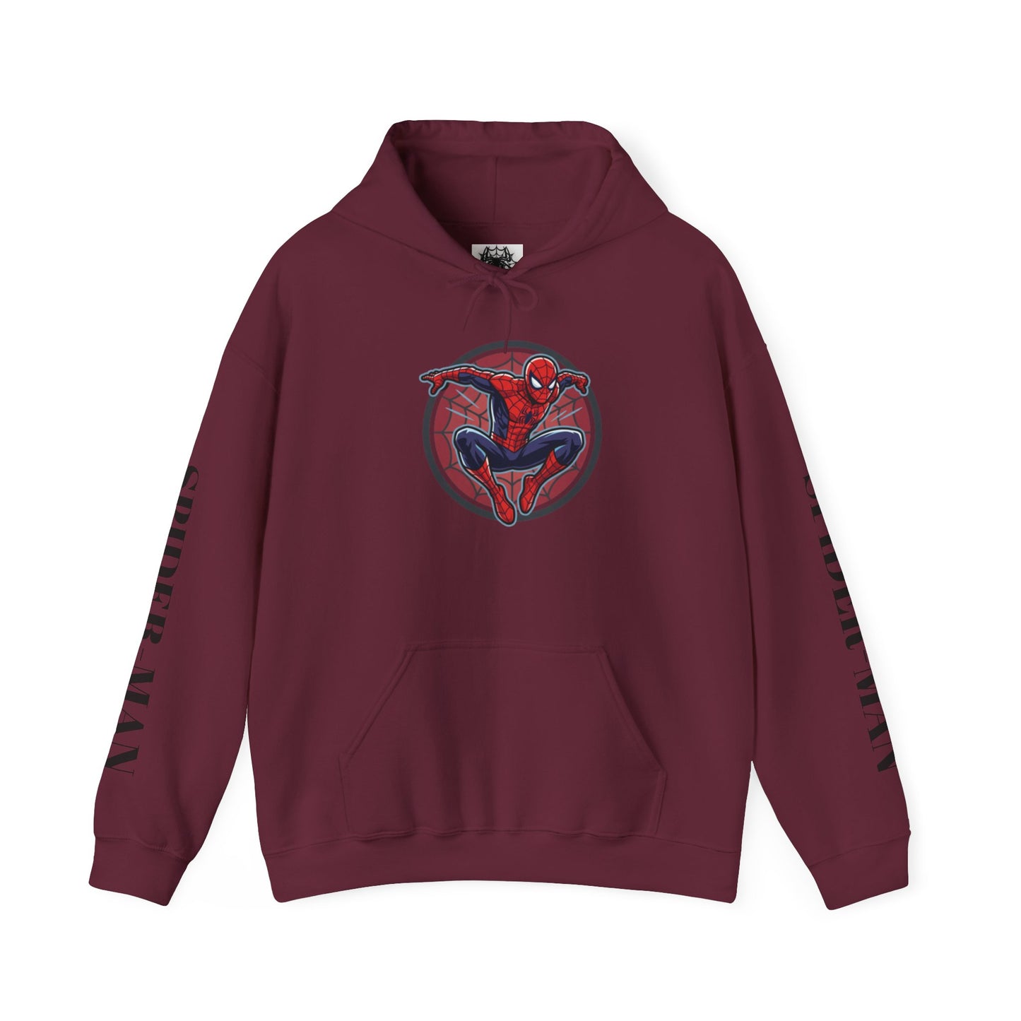 Spider-Man Graphic Hoodie — Retro City Web-Slinger Sweatshirt