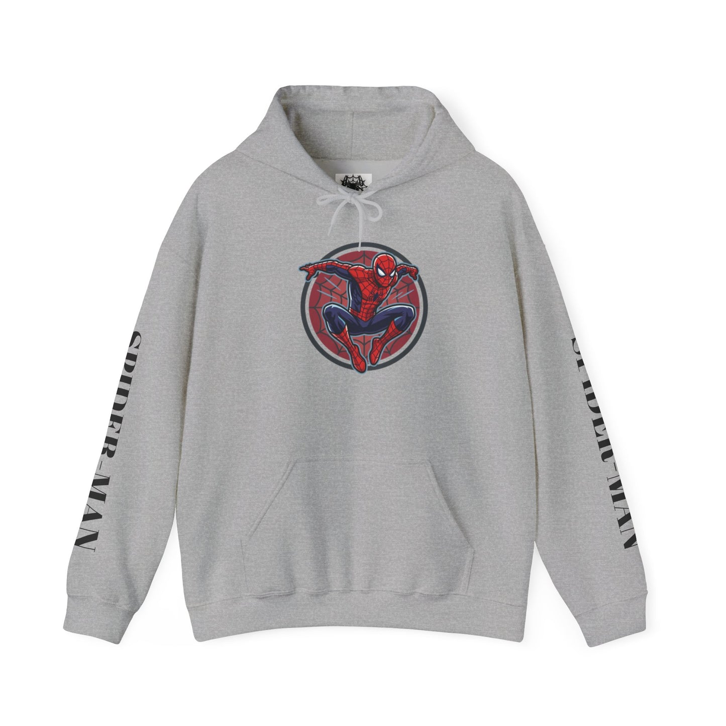 Spider-Man Graphic Hoodie — Retro City Web-Slinger Sweatshirt