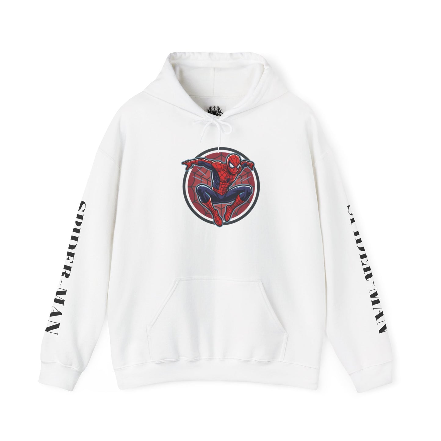 Spider-Man Graphic Hoodie — Retro City Web-Slinger Sweatshirt