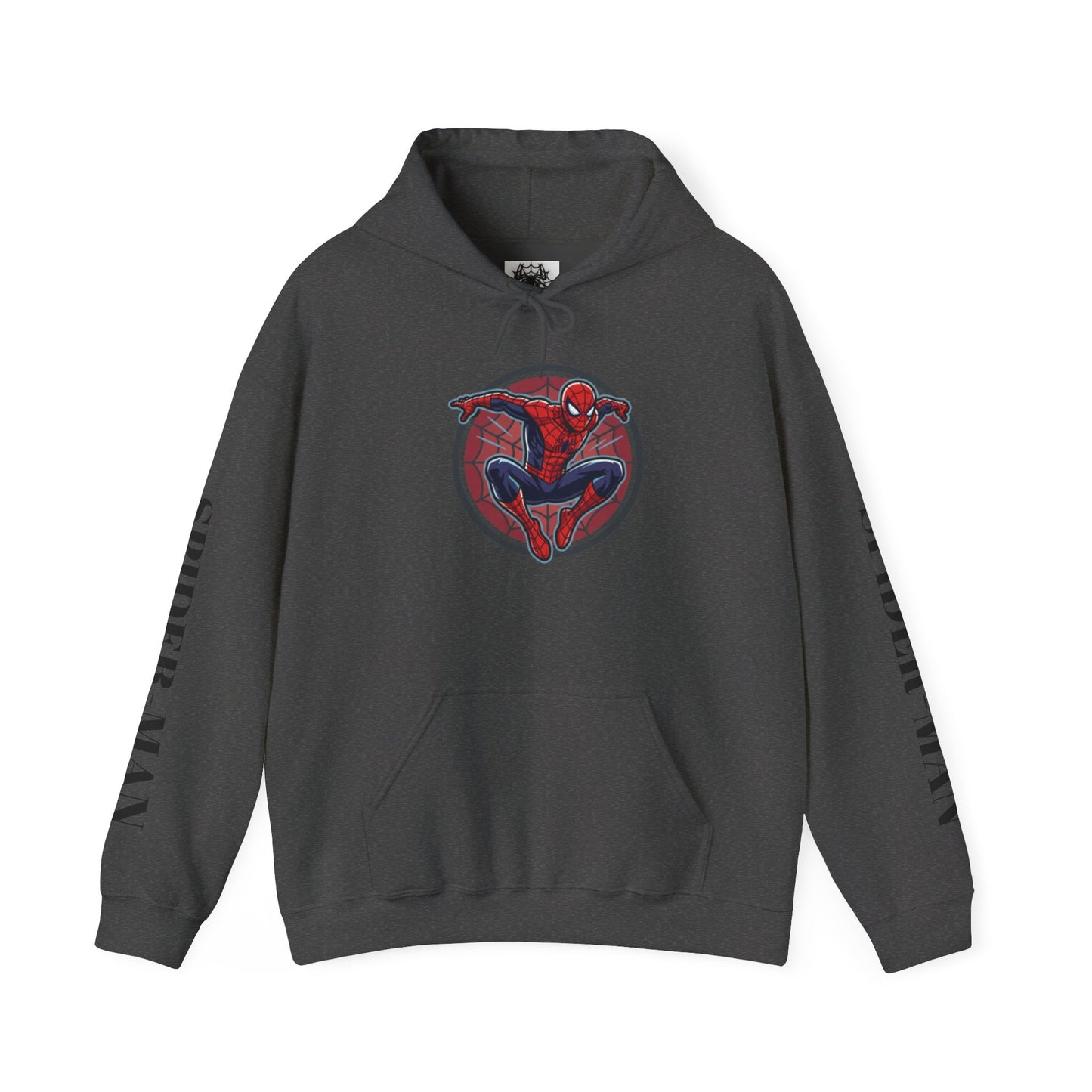 Spider-Man Graphic Hoodie — Retro City Web-Slinger Sweatshirt
