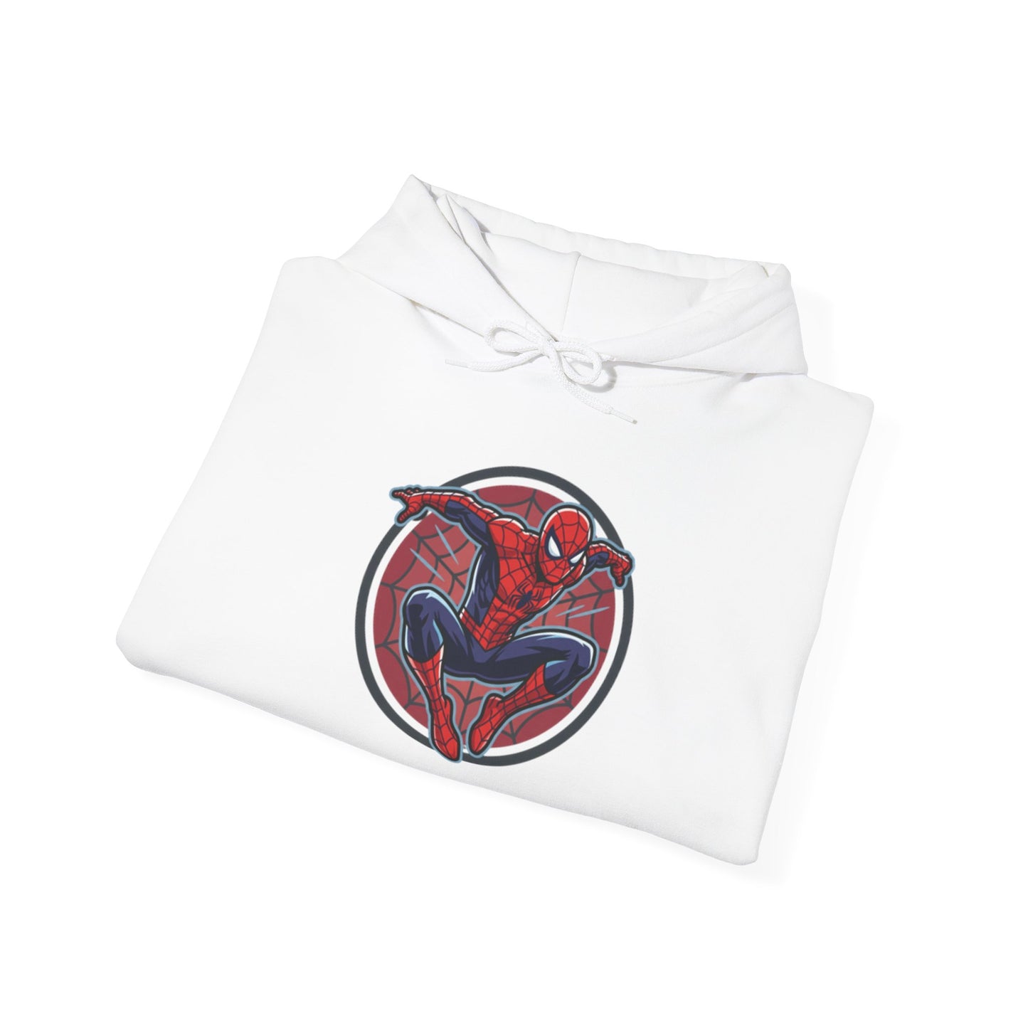 Spider-Man Graphic Hoodie — Retro City Web-Slinger Sweatshirt