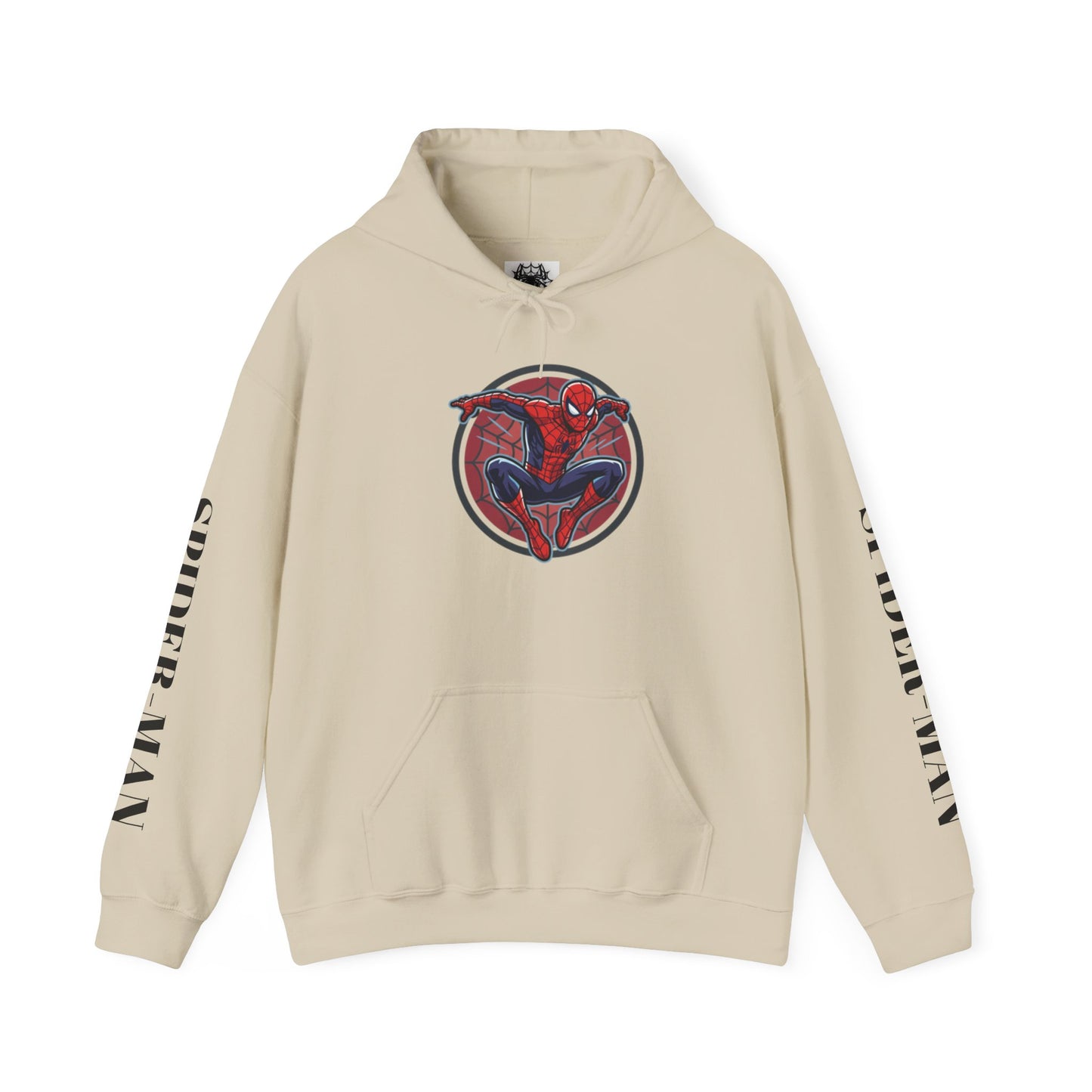 Spider-Man Graphic Hoodie — Retro City Web-Slinger Sweatshirt