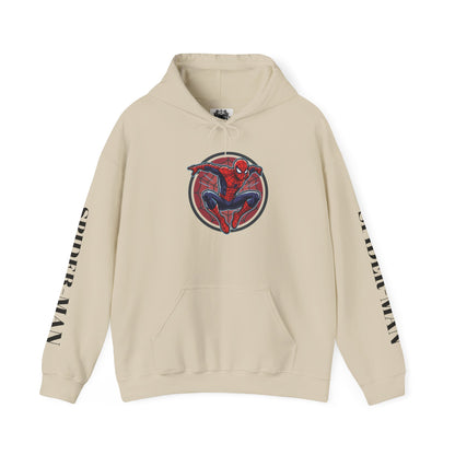 Spider-Man Graphic Hoodie — Retro City Web-Slinger Sweatshirt