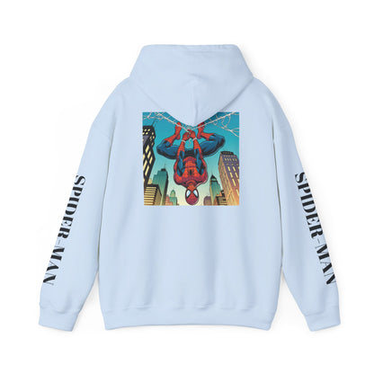 Spider-Man Graphic Hoodie — Retro City Web-Slinger Sweatshirt
